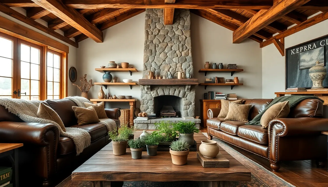 Rustic Interior Design Ideas: Transform Your Space with Charm - Miharajunko