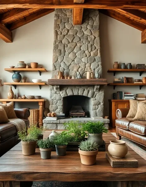 Rustic Interior Design Ideas: Transform Your Space with Charm - Miharajunko